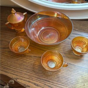 Vintage Carnival Glass by Jeannette Glass